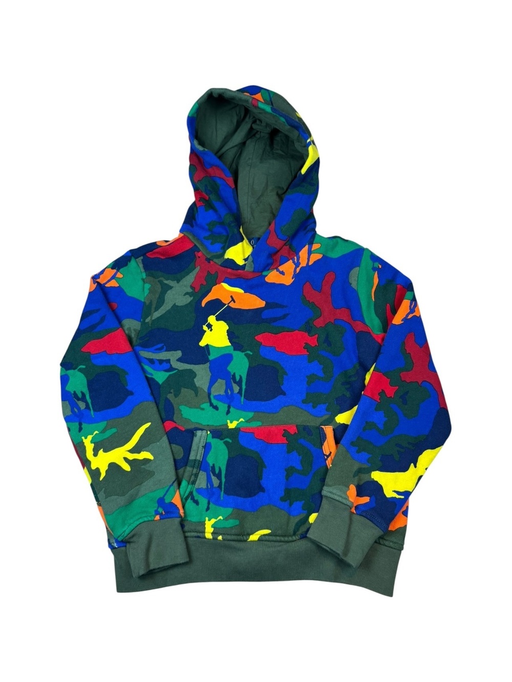 Polo Ralph Lauren Multicolor Camo Big Pony Hoodie